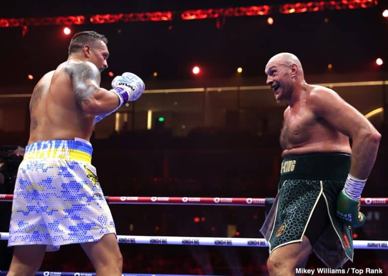 Image: Usyk's View on British Rivals: Joshua Snubbed, Fury Controversially Saved