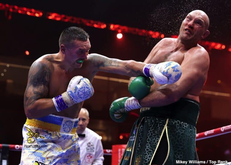 Image: Usyk vs. Fury Rematch: Usyk's Galactic Poster Sets the Tone